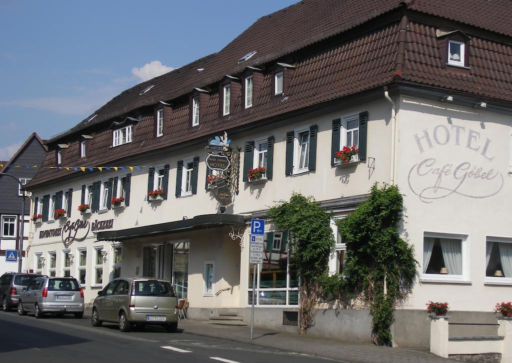 Unser Kleines Hotel Cafe Goebel Laubach  Exterior foto